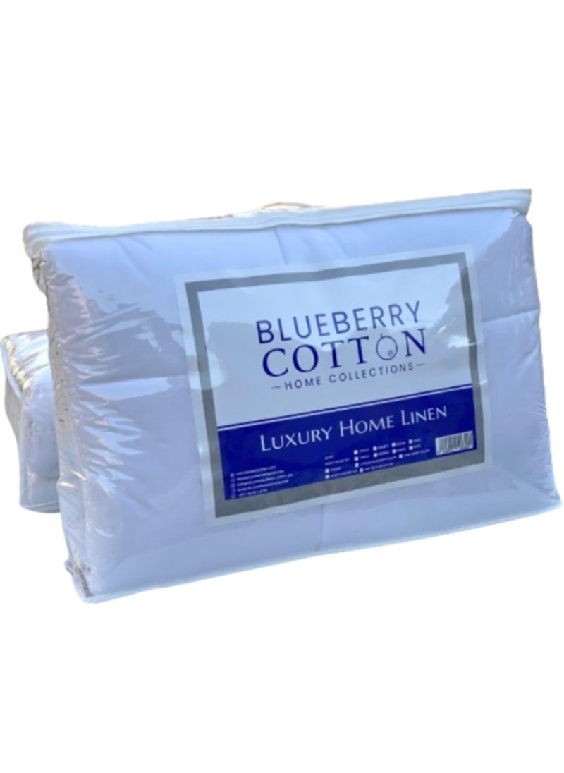 Duvet Insert Quilted Plain Cotton 160 x 220cm