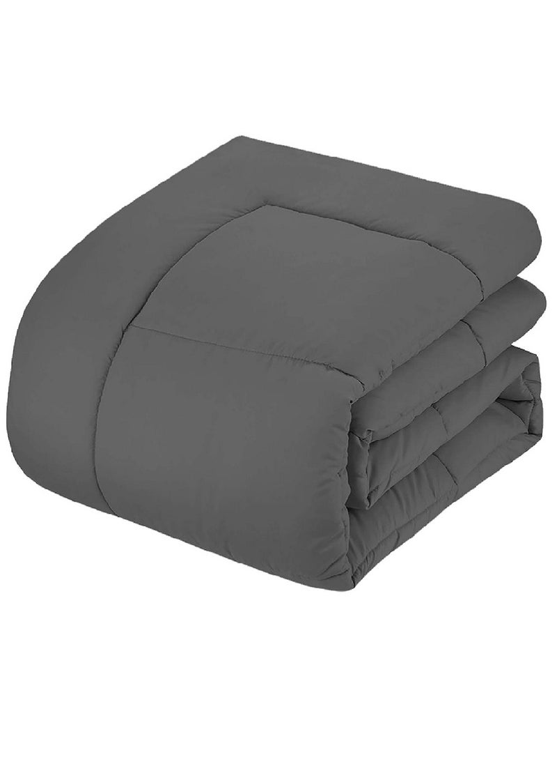 Duvet Insert Quilted Plain Cotton 160 x 220cm