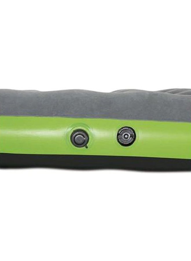 Pavillo Roll & Relax Airbed Twin 1.88m X 99cm X 22cm 26-67619 Rubber Grey/Green 188x99x22cm