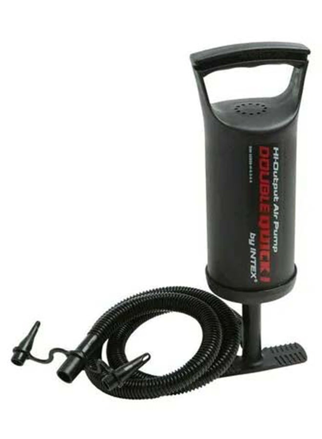 Double Quick III Hand Pump Black/Red 11.5