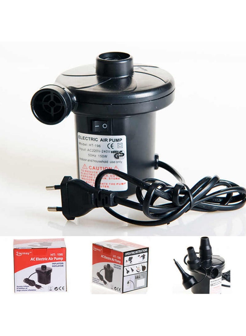 Electric Air Pump 12V Auto 3 Nozzle Gas-fill Air Compressor