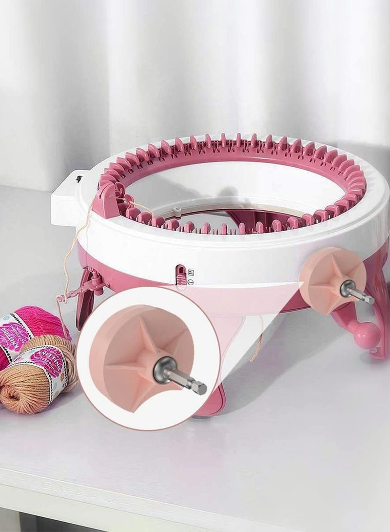 Automatic Knitting Machine Adapter for Drill Use