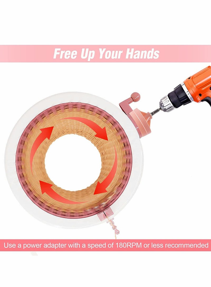 Automatic Knitting Machine Adapter for Drill Use