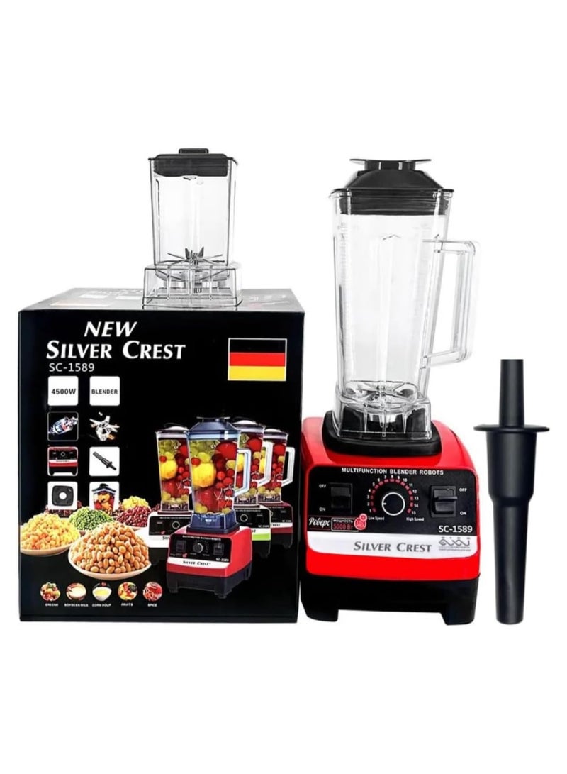 Juicer Mixer Blender Smoothie Maker 1.5L Containers Steel Blades Ice Crush Function Multi Mill Grinder Chopper Countertop Food Blender Accessories mixer grinder juicer machine food processors