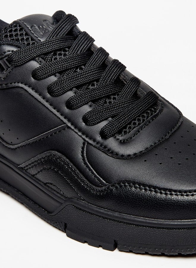 Women's Colourblock Lace-Up Sneakers