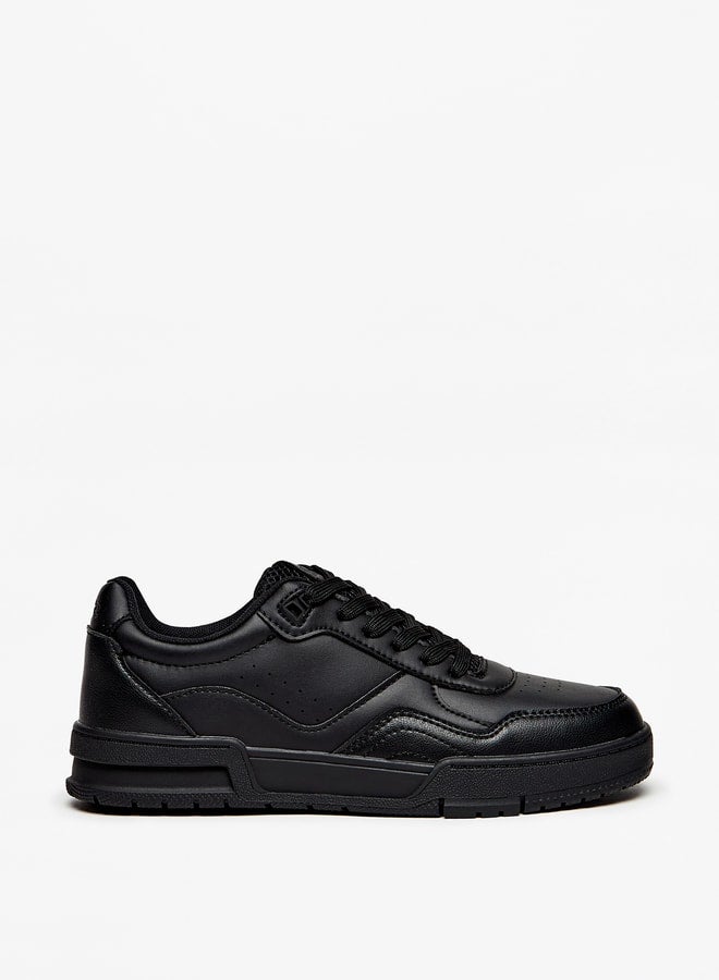Women's Colourblock Lace-Up Sneakers