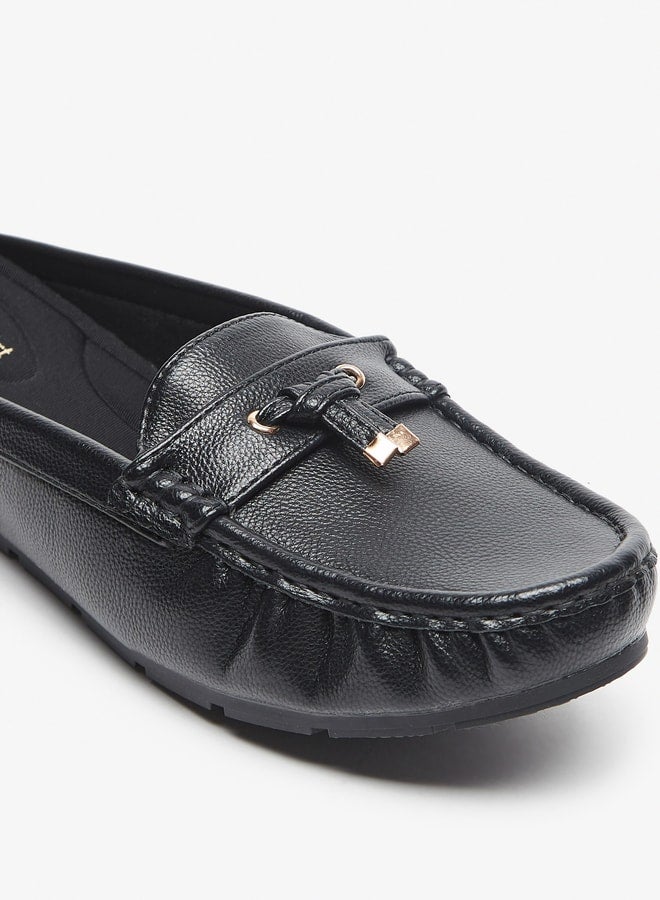 Lace Detail Slip-On Mules