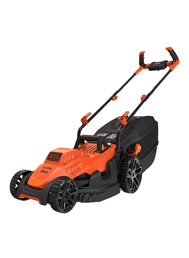 Mower With Ergonomic Handle Orange/Black