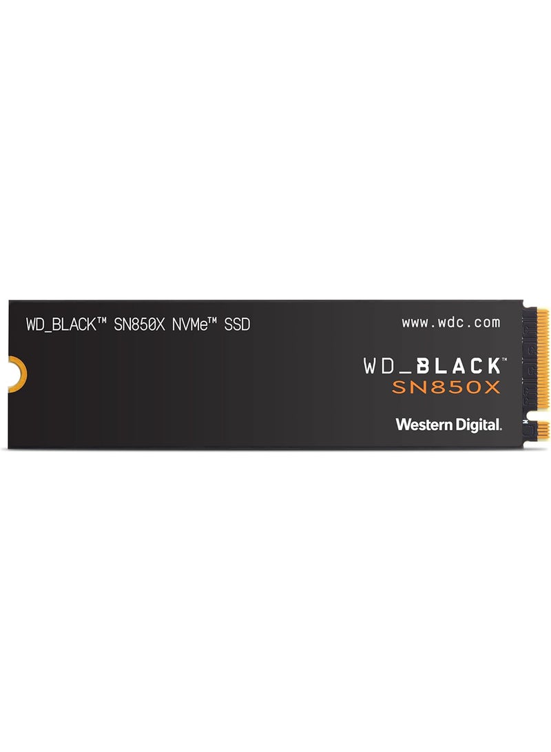 SN850X NVMe PCIe 4.0 Gaming Internal SSD, Up to 7300 MB/s Sequential Read & 6300 MB/s Write Speeds, M.2 2280, 1.75 Million Hours MTTF600TB Endurance | WDS100T2X0E 1 TB