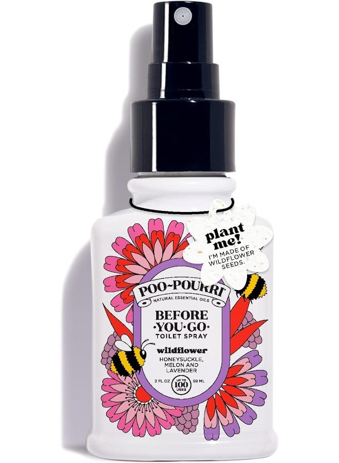 Before-You-Go Toilet Spray, Wildflower, 2 Fl Oz