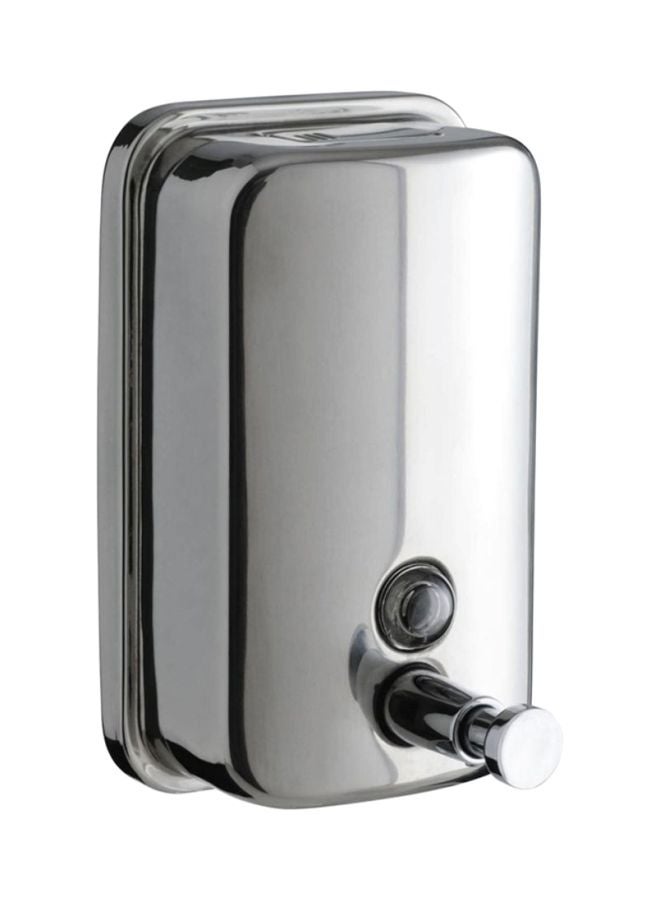 Wall Mounted Liquid Soap Dispenser Silver 800ml