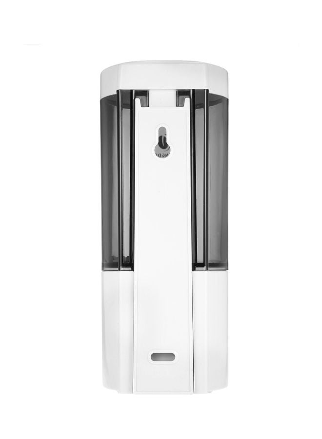 Wall-mounted Automatic Soap Dispenser White/Black 22x10.1x10.1cm