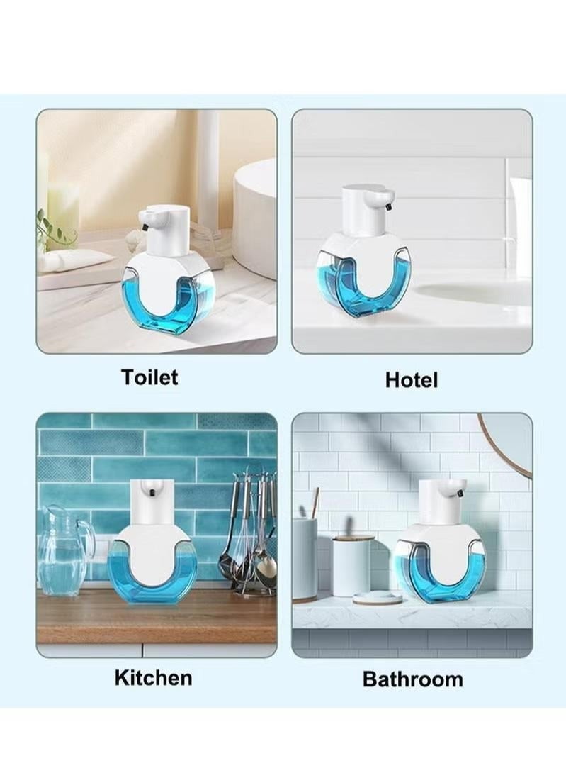 Automatic Liquid Soap Dispenser 420ml Touchless Hand Soap Dispenser Waterproof Wall Amounted Hand Wash Dispenser For Kitchen Bathroom