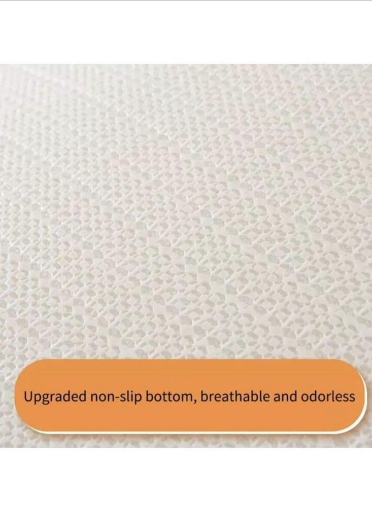 3-Pieces European Simple Style Toilet Floor Mat Suit Coral Velvet Bathroom Carpet Set Dark Blue