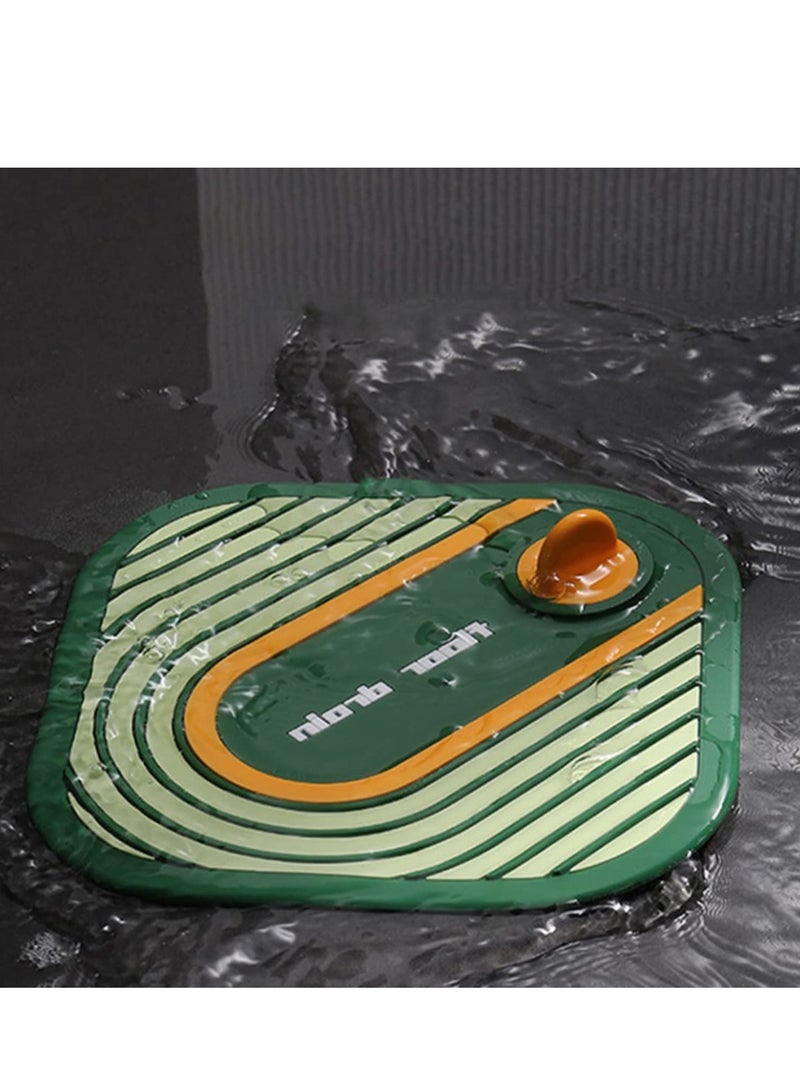 Anti Odor Mat Silicone Bathtub Stopper, Tub Stopper Silicone Floor Drain Anti-Odor Mat, for Kitchen Bathroom Laundry Shower Floor, 2 Pieces