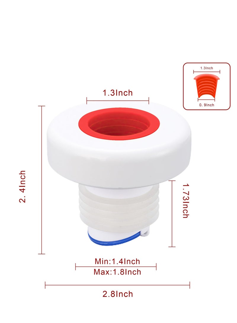 Drain Pipe Hose Seal Deodorant Silicone Plug, Magnetic Odor-proof Valve Deodorant Silicone Plug, Sewer Pipe Sealer, Suitable for Bathroom Kitchen Laundry Washing Machine