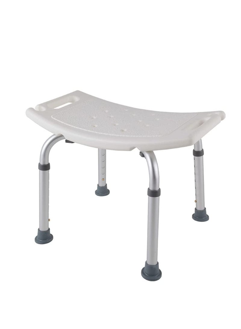 COOLBABY Shower Stool Portable Bathroom Anti-Slip Bath Chair for the Elderly and Disabled