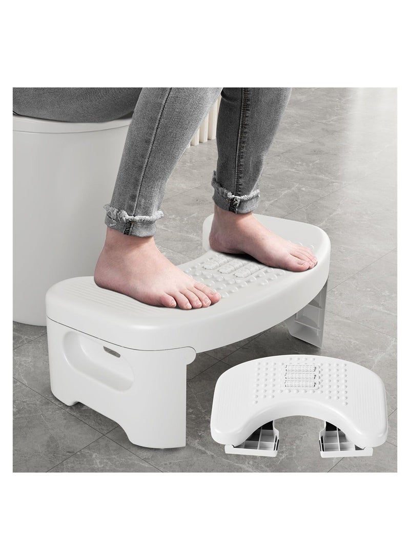 Squatty Potty for Adults, Foldable Toilet Stool Squat Adult, Prevent Constipation, Toilet Footstool For Better Bowel Movements