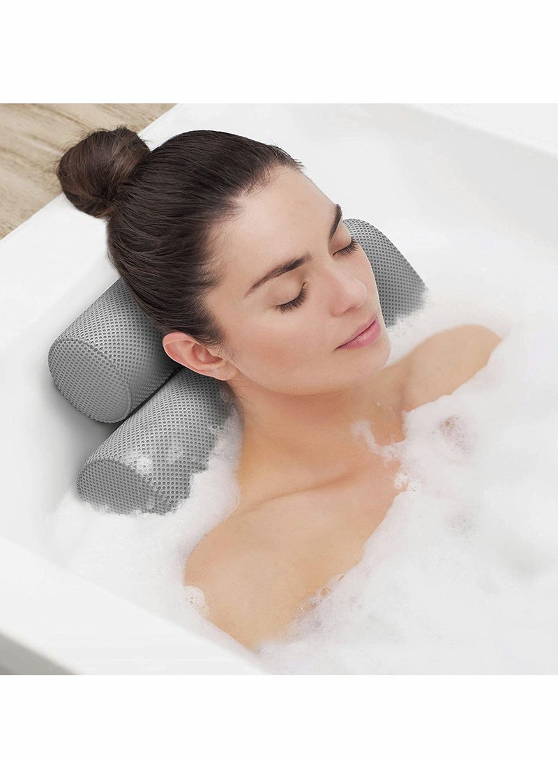 Luxury Bathtub Spa Pillow with Back & Headrest, Perfect for Relaxing in Jacuzzi or Soaking Tub