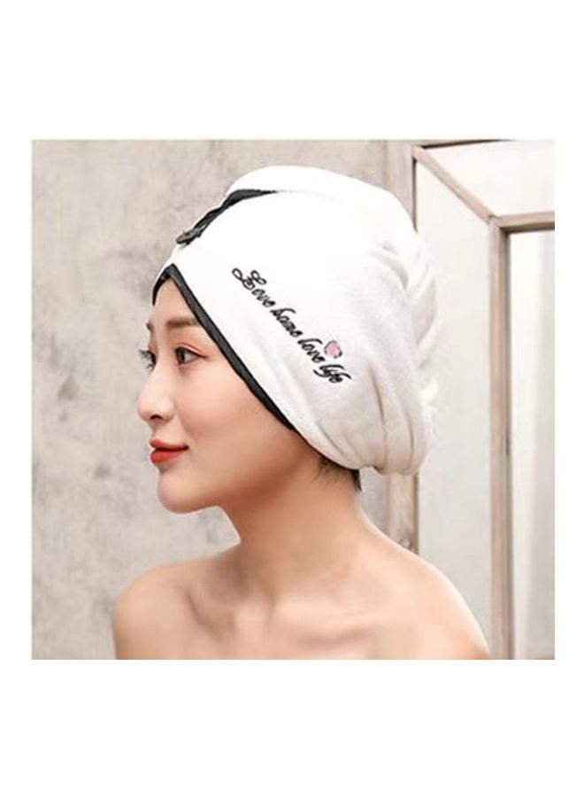 Codall Microfiber Hair Towel Wrap Black/White 2.7x2.83cm