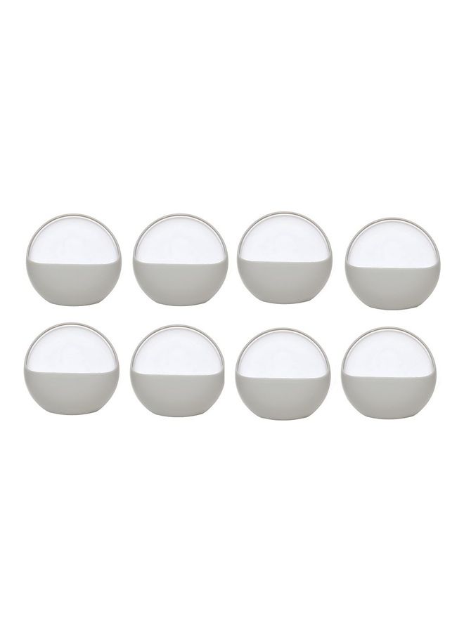 8-Piece Bathroom Storage Set Multicolour 11x5cm