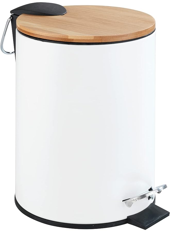Pedal Bin Tortona 3L EasyCl., White Matt