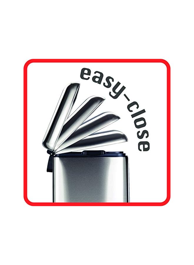 Pedal Bin Tortona 3L EasyCl., White Matt