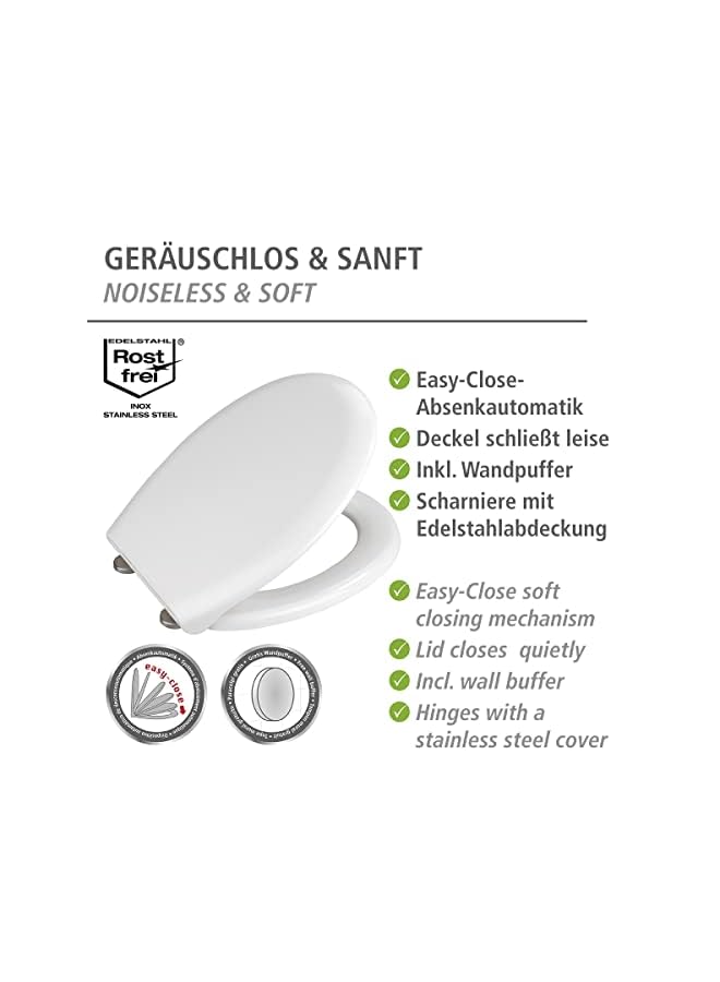 Die Bessere Idee 22882100 Toilet Seat, White