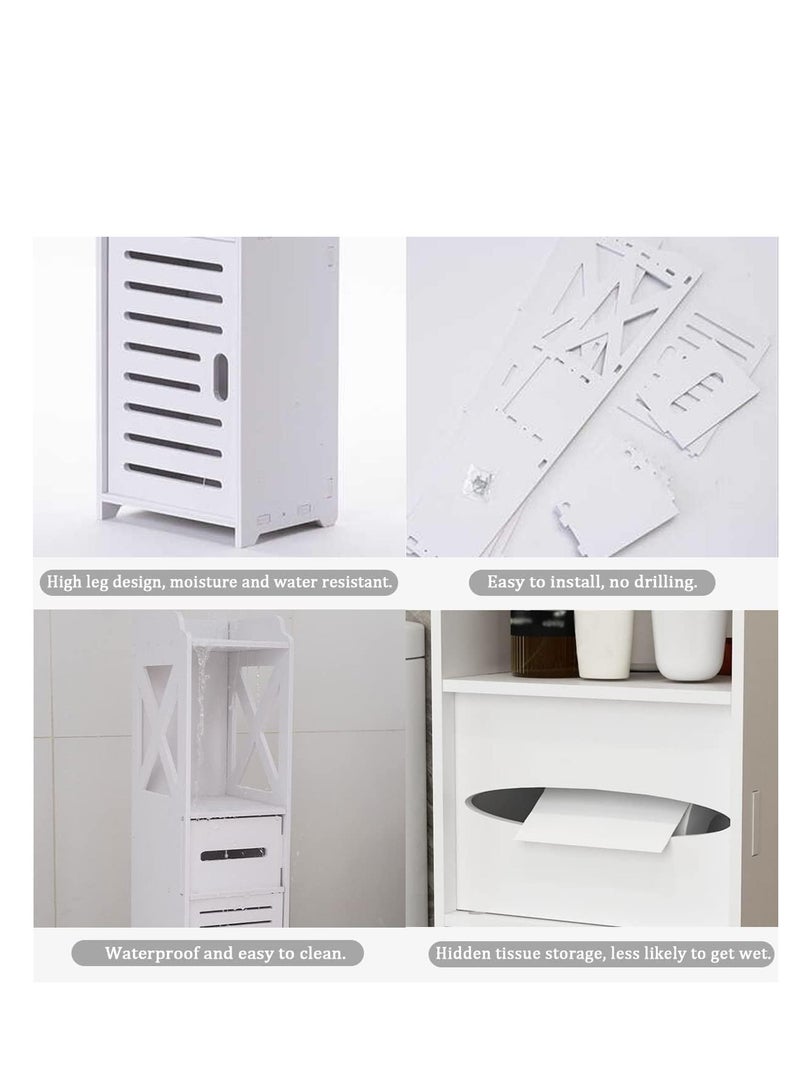 Corner Shelf Stand Great for Bathroom Storage Small Space