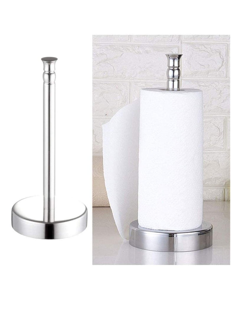 Standing Paper Holder Paper Towel Holder Kitchen Tissue Holder Countertop Anti-slip Simply Tear Roll Contemporary Napkin Holder