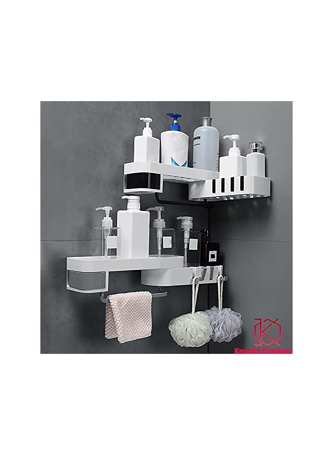 Shelves, Bathroom Storage Shelf, Shower Caddy, Bathroom Rack Organizer Wall Mounted