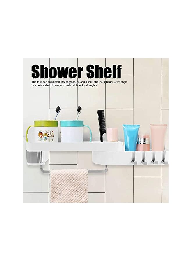 Shelves, Bathroom Storage Shelf, Shower Caddy, Bathroom Rack Organizer Wall Mounted