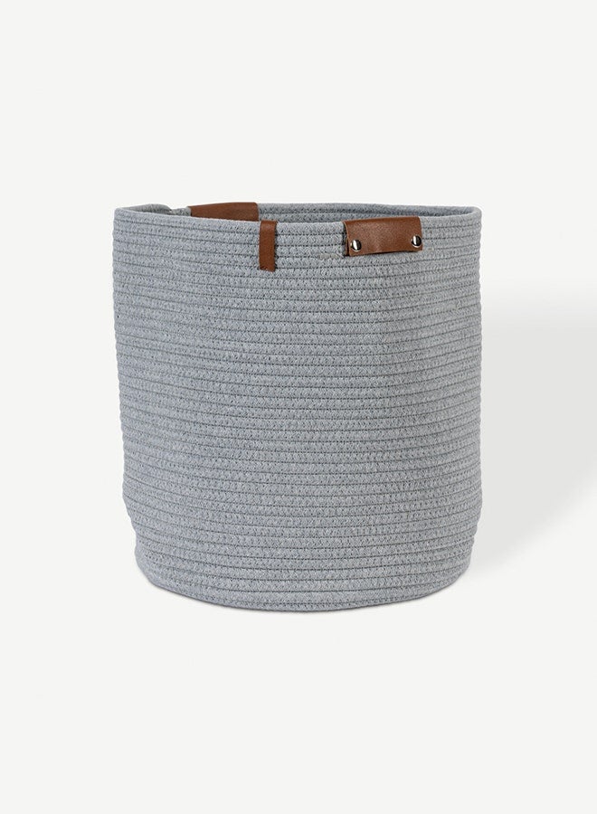 Korvesh Laundry Hamper P/Grey 34x38cm