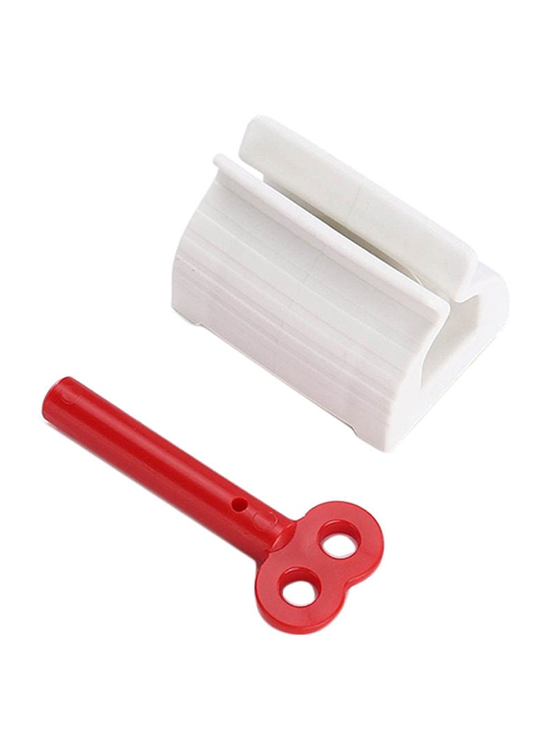 Toothpaste Tube Squeezer White/Red 55 x 38 x 36cm