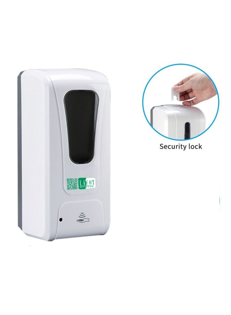 Automatic Hand Sanitizer Dispenser, Touch Free, Refillable, 1000 ML Capacity for Bathroom, Kitchen, Office, Hospitals, School.