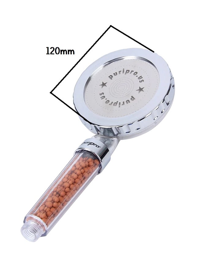 120mm Extra Large Spa Shower Head For Water Saving And Purified And Soft Water Multicolour