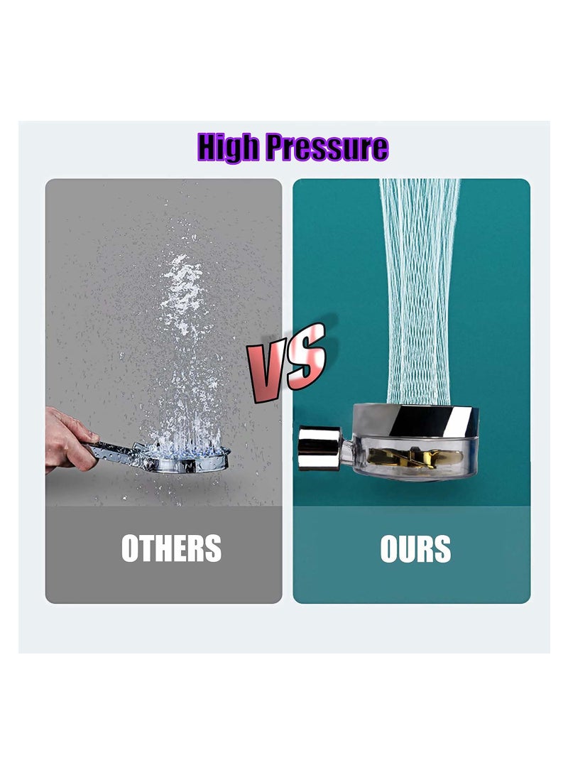 High Pressure Water Saving Shower, Rotating Water Saving Shower Head