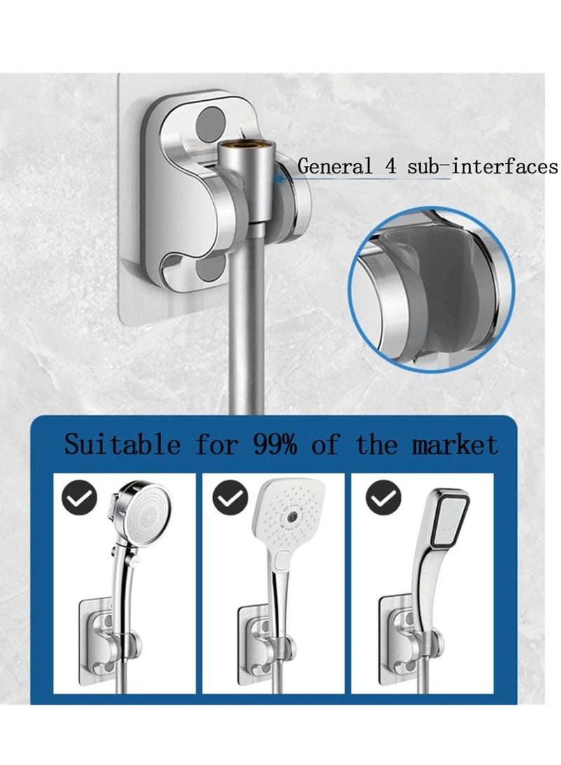 Chrome Shower Hose Replacement, Universal G1 2 PVC for Anti Kink, Explosion, and Leakproof Bath Taps, 1.5m
