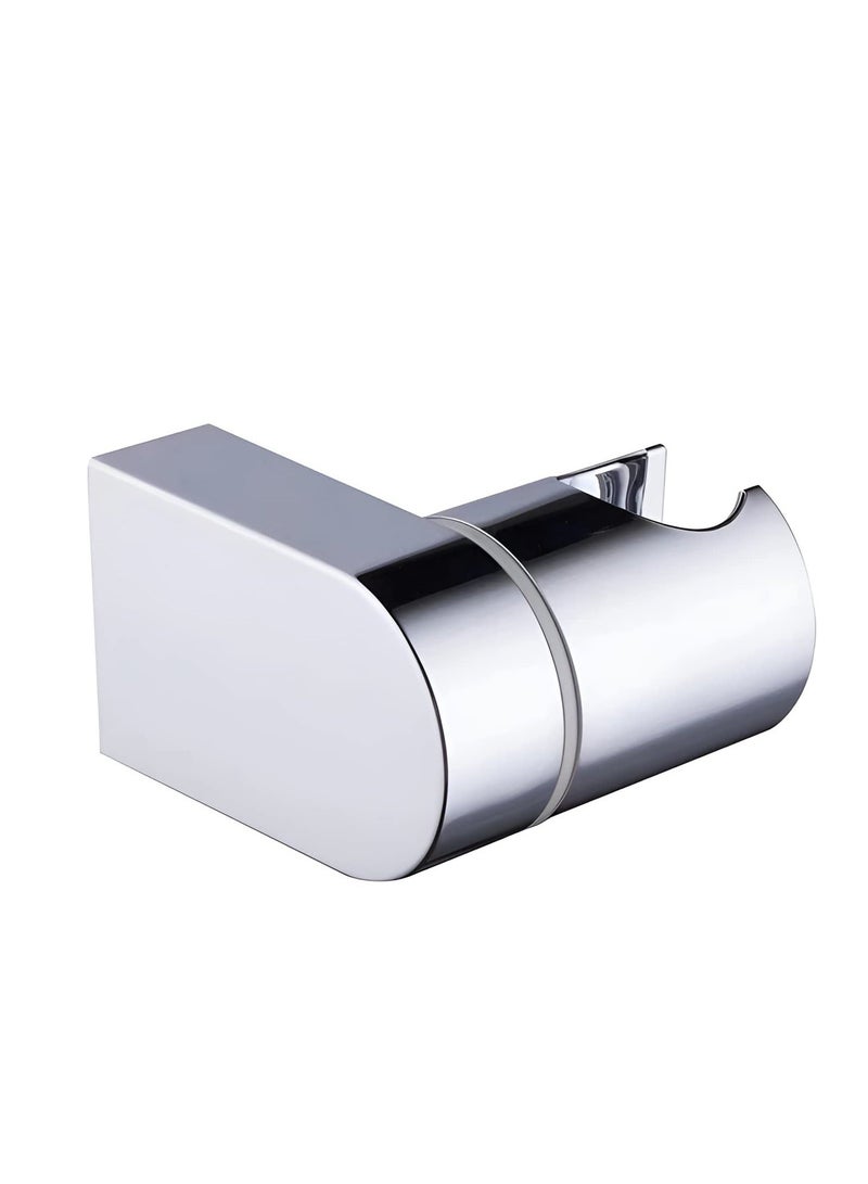 SYOSI Shower Head Holder Bracket, Universal 360° Angle Adjustable Holder, Hower Wall Mount for Bathroom, Fixed Hand Held Hose