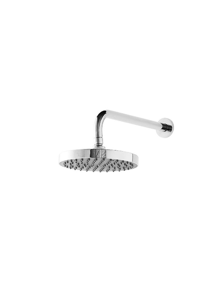 Round Shower Head With Arm Big L 42 x W 21 x H 7 cm