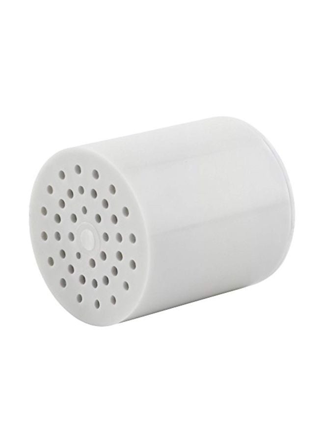 Multi-Stage Shower Filter Cartridge White 2.9x2.6x2.4inch