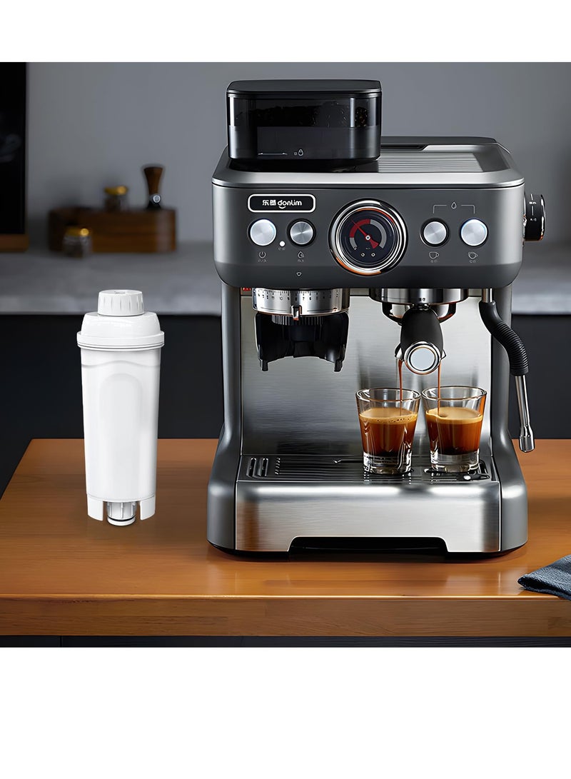 Filter Replacement 2 Pcs Coffee Machine Filter element Compatible with DeLonghi Filter DLSC002 Replacement Water Softener Activated Carbon Softener Compatible with ECAM ESAM ETAM BCO EC