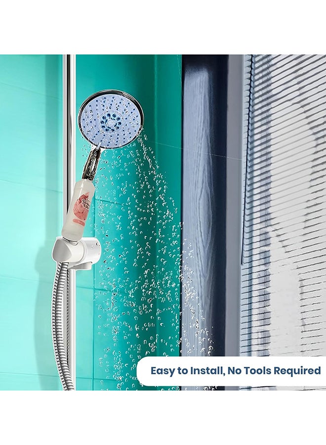 Home Pro Breeze Shower head with Filter with Vitamin C, Helps Dry Skin And Hair Loss, with Rose Scent | Fragrance