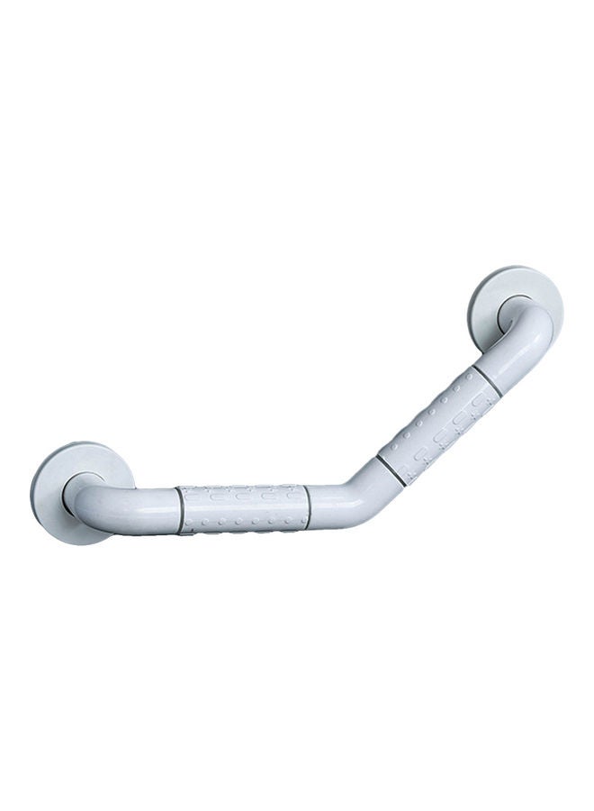 Bathroom Grab Bar With Luminous Circle White 30.5x9x10cm