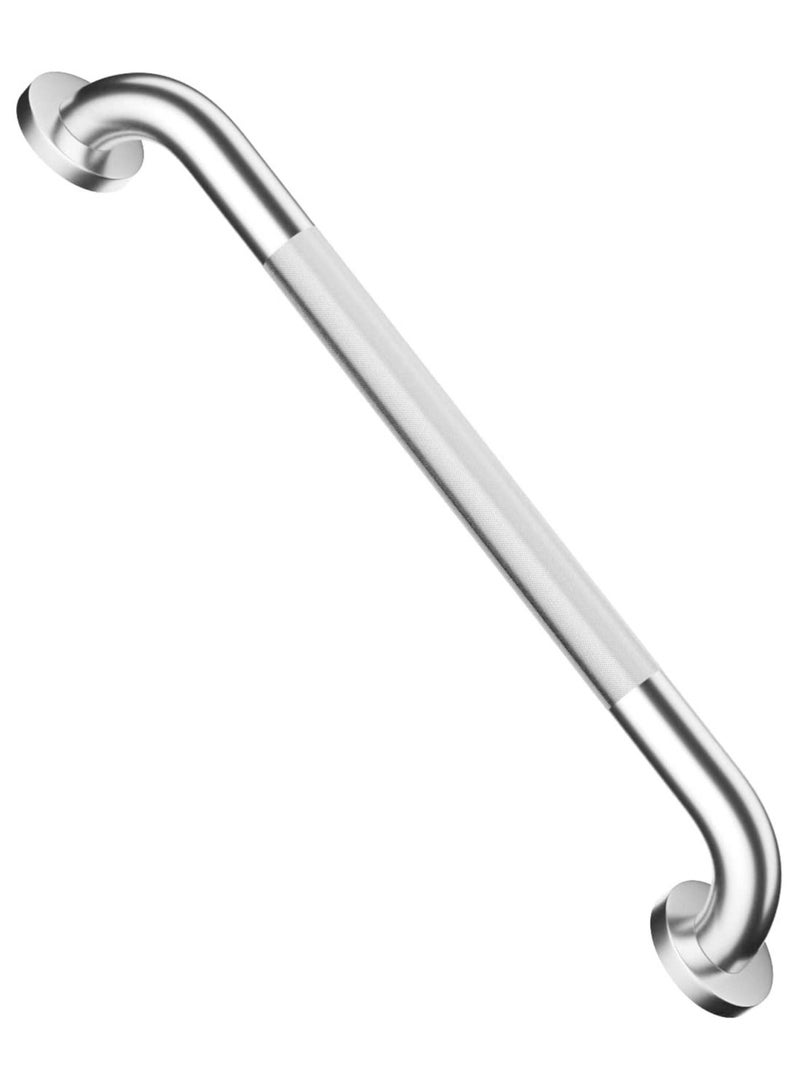 20 Inch Anti Slip Shower Grab Bar, Stainless Ste Knurled Bathroom Balance Bar, Safety Hand Rail Support Handicap Elderly Senior Assist Bath Handle