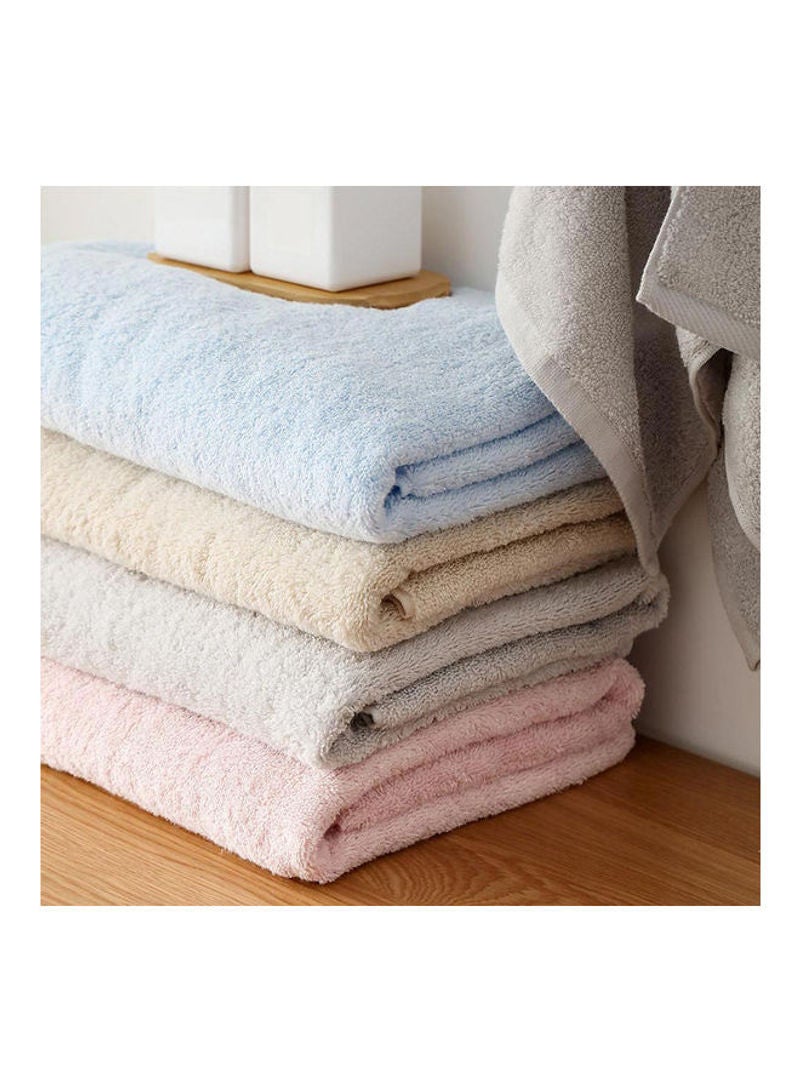 Infield Antibacterial Absorbent Wool Bath Towel Light Grey 30.00X5.00X20.00cm