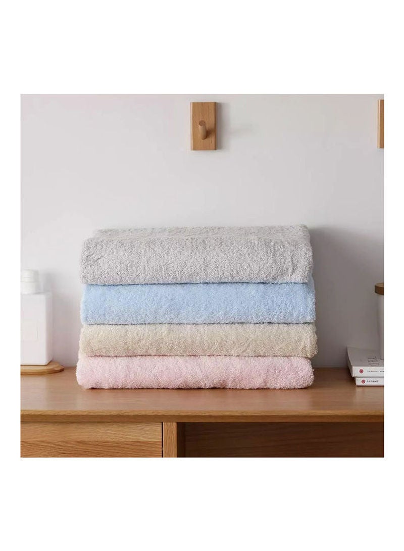 Infield Antibacterial Absorbent Wool Bath Towel Light Grey 30.00X5.00X20.00cm