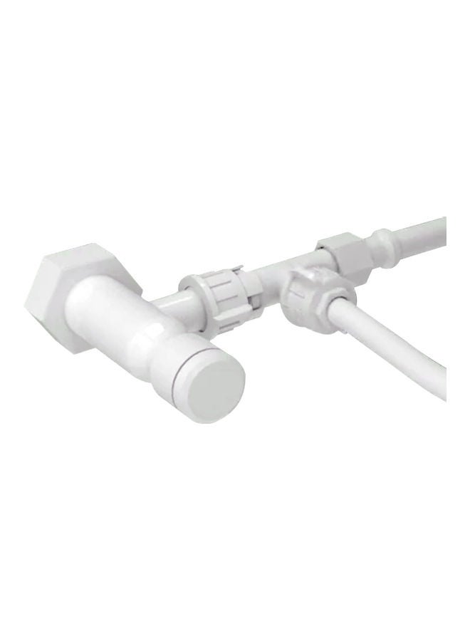 Toilet Seat Bidet Sprayer with Self Cleaning Nozzle White 45 x 8 x 21cm