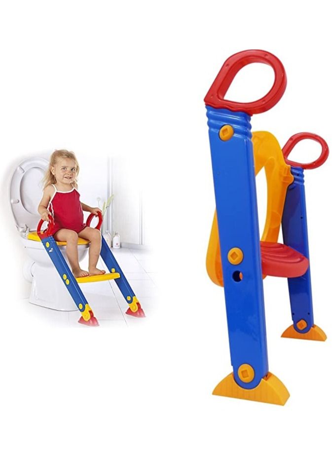 Children toilet ladder potty trainer seat