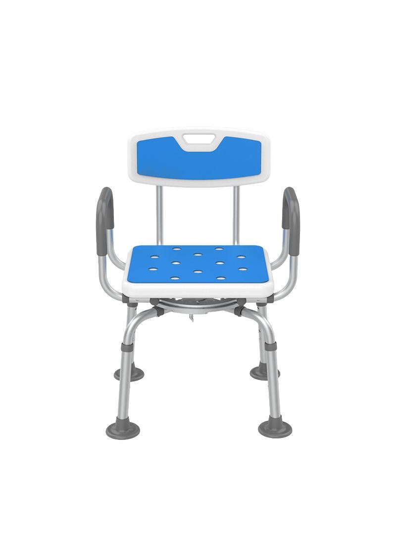 Bathing Chairs For The Elderly Pregnant Women Shower Chairs Shower Chairs  Aluminum Alloy Anti Slip Shower Chairs Rotating Shower Chair Big Foot Pad Style